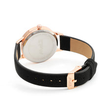 Load image into Gallery viewer, Causal Watches Women Ladies PU Leather Band Flower Pattern Round Case Quartz Wrist Watch relogio feminino zegarek damski