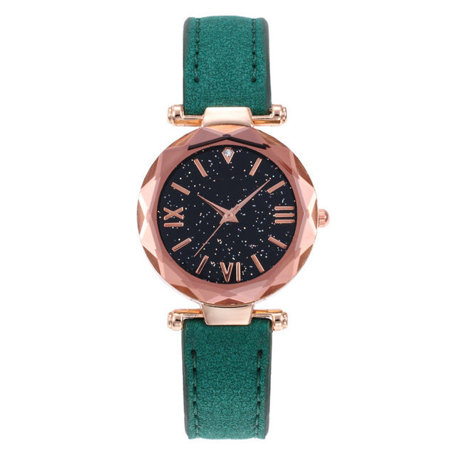 Matte Leather Watch